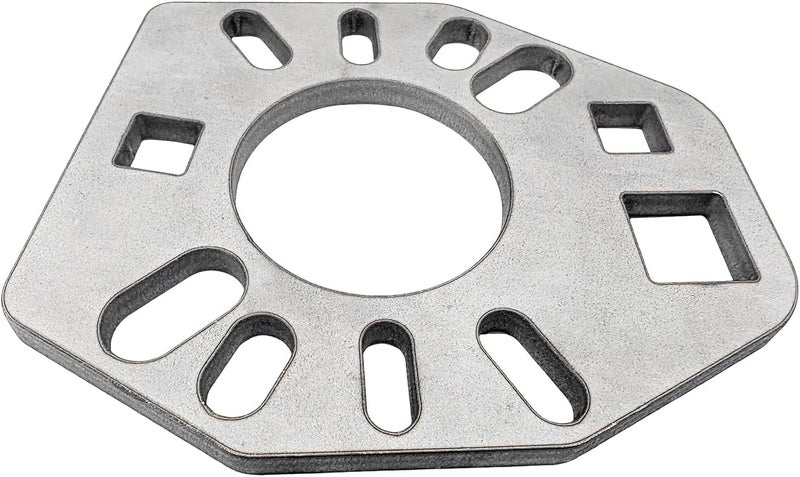 FSTURIOS Stainless Steel Pinion Yoke Wrench Tool, Pinion Holder Yoke Wrench with Extra 1/2" Hole Fits Most Sockets, Extra Strength Puller Suitable for Loosening Pinion Flange & Nuts - Image 1